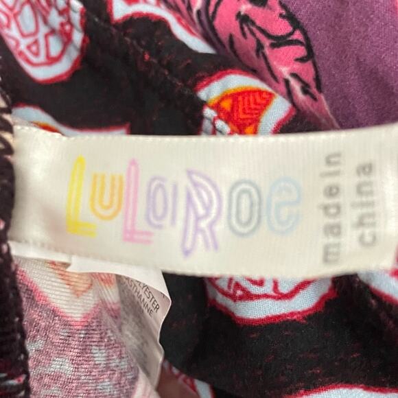 Lularoe Women's TC Leggings Tall and Curvy Boho Geometric Abstract Patterns - Picture 4 of 6